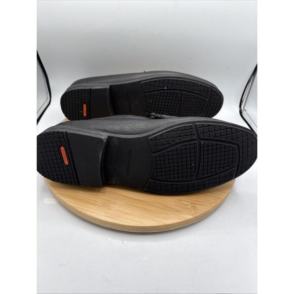 Rockport Mens Preston Bit Loafer 12W Black Leather Comfort Slip On Business - Picture 9 of 9